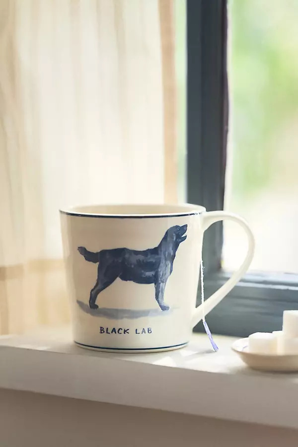 Stoneware Dog Mug | Anthropologie (US)