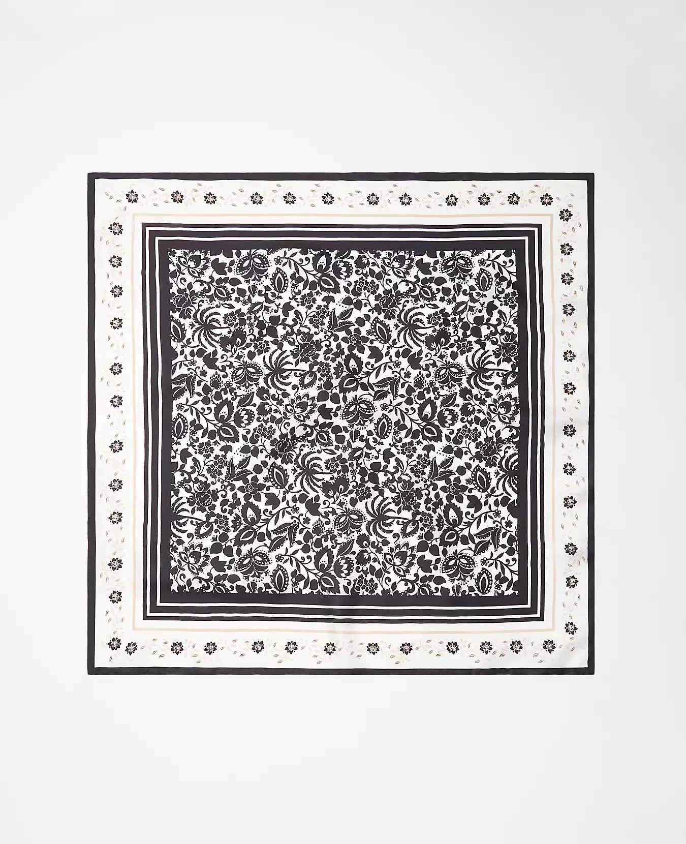 Floral Silk Little Scarf | Ann Taylor (US)