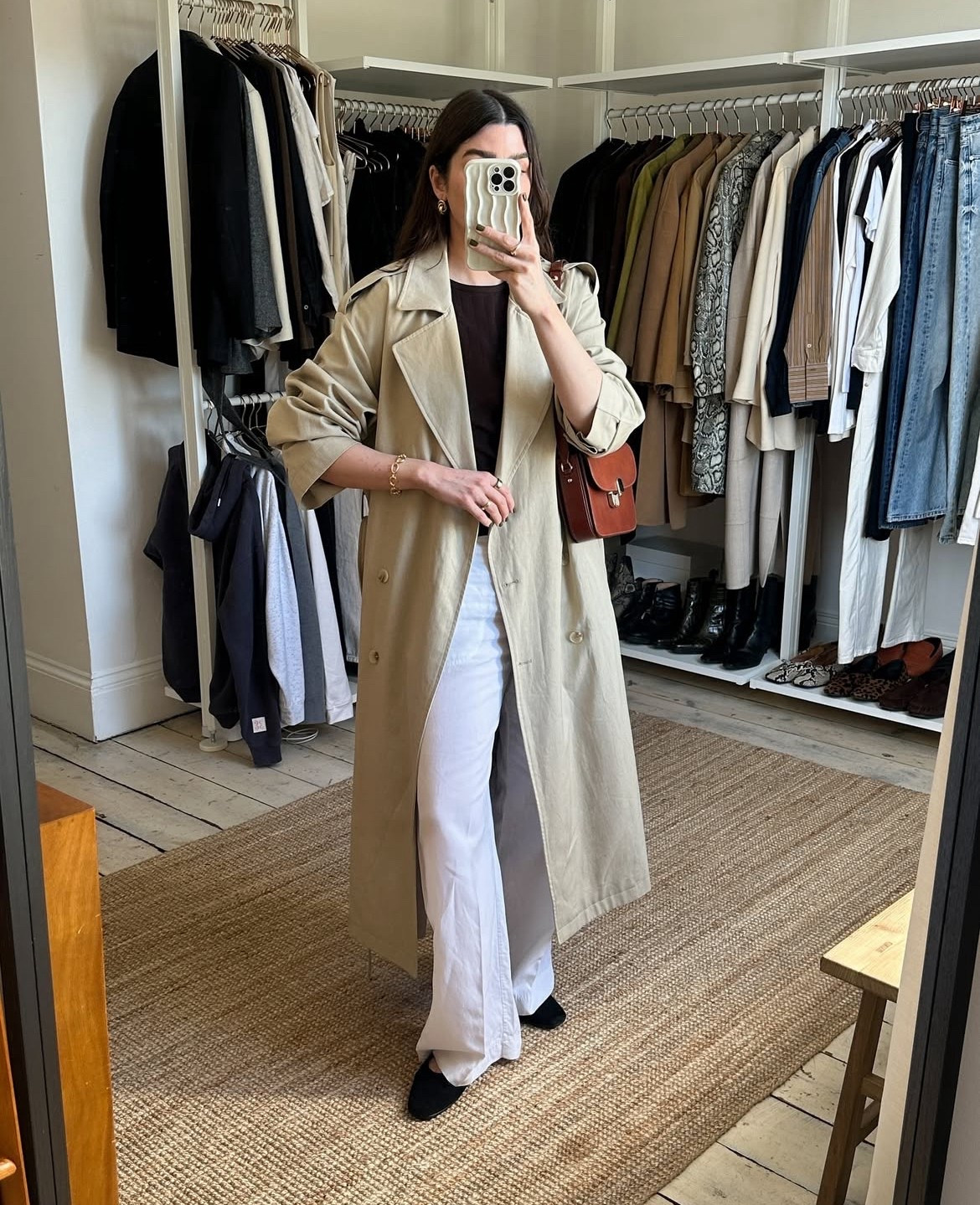 Spring Styling: If in doubt, put a trench over it. Linen trousers are my new best friend for spring, so effortless, light and chic, and they’re from M&S!

#LTKspring #LTKstyletip #LTKuk