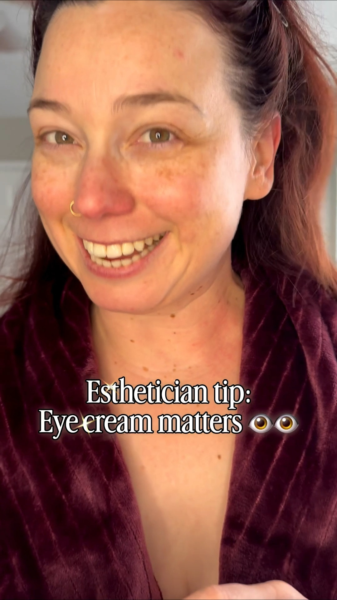 Eye cream isn’t optional — it’s targeted skincare. 👀
Here’s why eye cream matters and how it helps with fine lines, dryness, and concealer creasing over time. Save this if your under-eyes always feel off ✨

#LTKgrwm #LTKBeauty #LTKselfcare