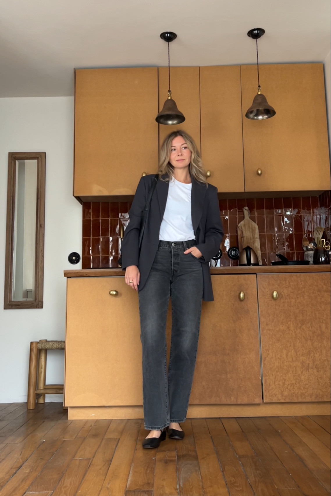 Coffee run in Paris.

501 Levi 90s Jeans | Oversized Black Blazer | White T-Shirtt

#LTKStyleTip