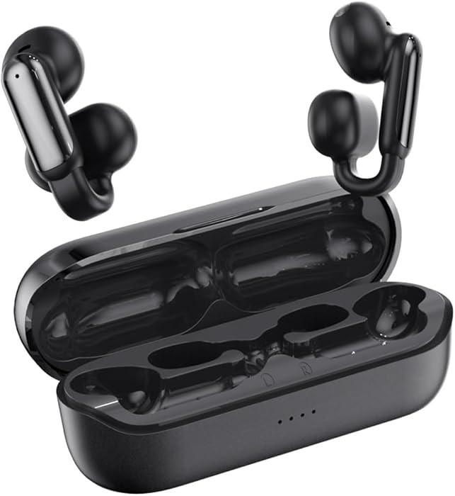 Clip On Earbuds, Open Ear Clip Wireless Earbuds Bluetooth 5.4, Clear Voice Call, Sport Earphones ... | Amazon (US)