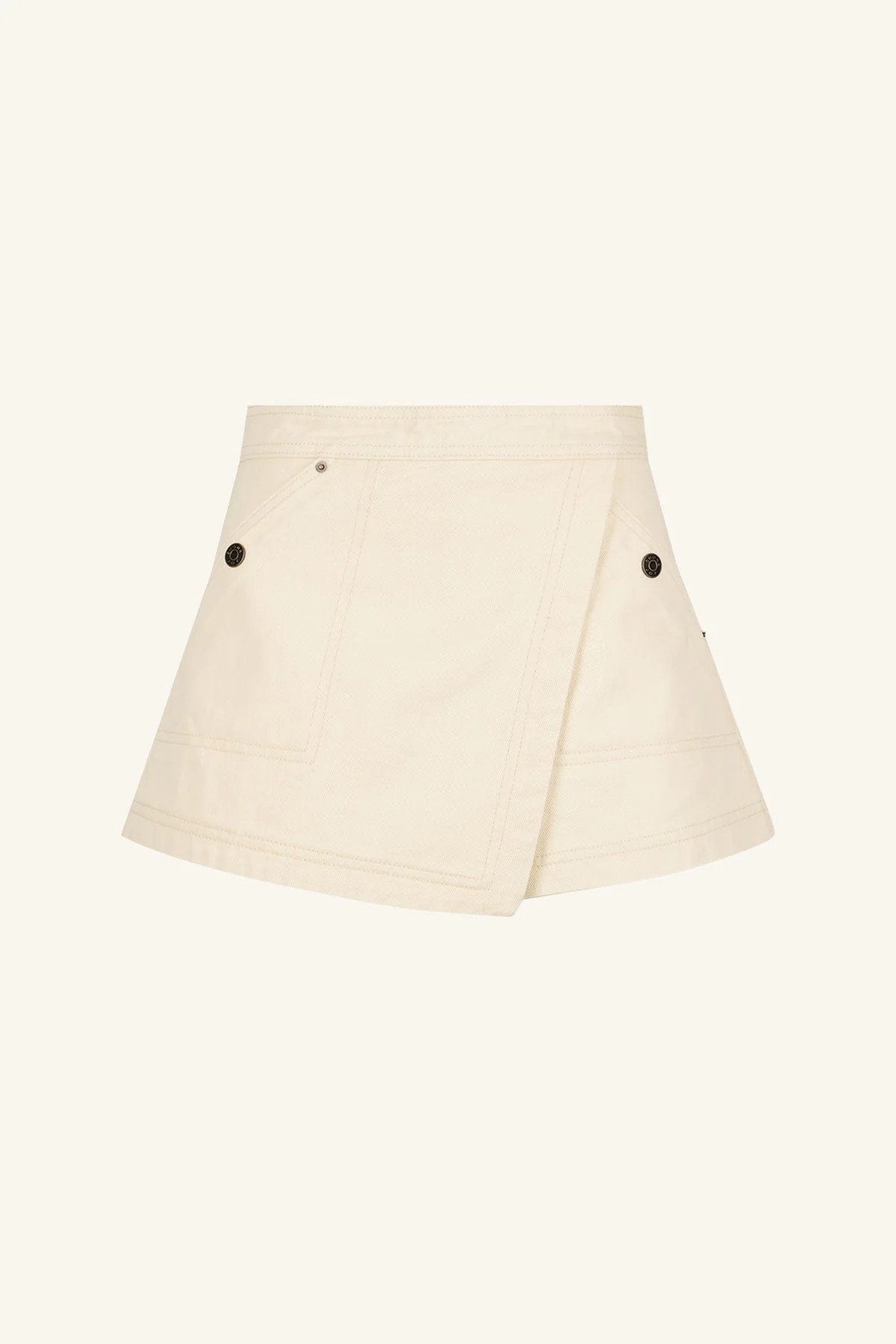 SIERRA WRAP DETAIL SKORT | CREAM | SHORTS | SHONA JOY | Shona Joy