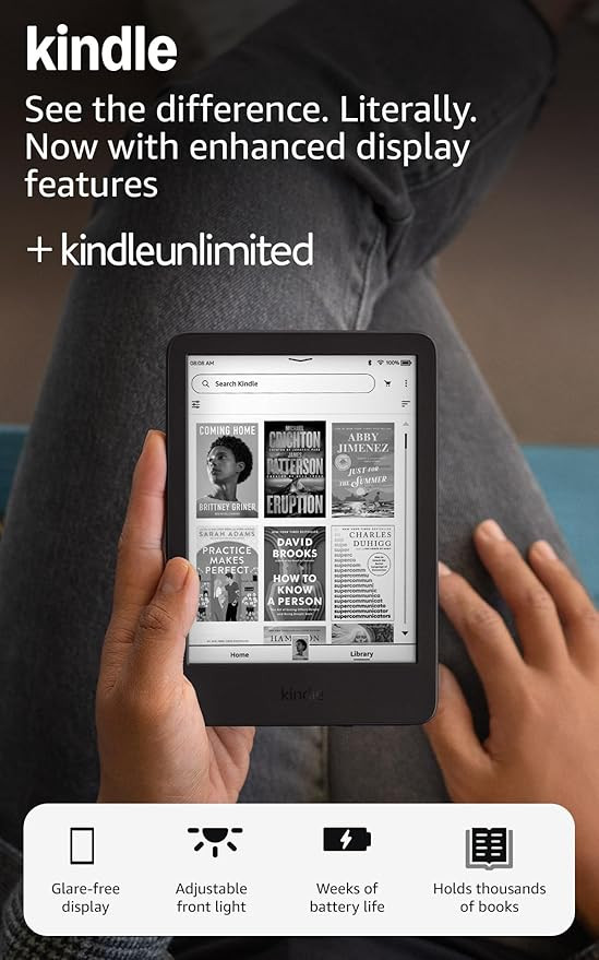 Amazon Kindle 16 GB (newest model) - Lightest and most compact Kindle, now with faster page turns... | Amazon (US)