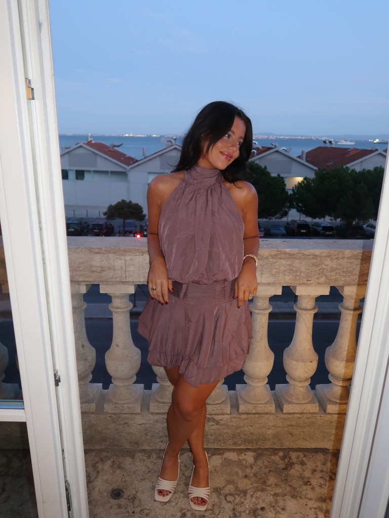wearing size small 

#amazondress #amazon #halterdress #minidress #vacation #portugal #weddingguest #europe #ruched #datenight #aline  

 #LTKNYFW #LTKFindsUnder50 #LTKStyleTip