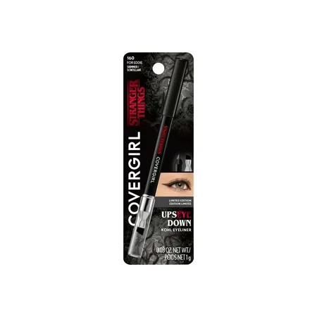 COVERGIRL x STRANGER THINGS UpsEYE Down Kohl Eyeliner, 160 For Eddie, 0.03 oz | Walmart (US)