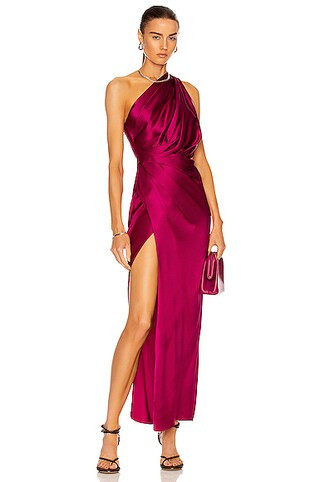 Asymmetrical Draped Dress | FWRD 