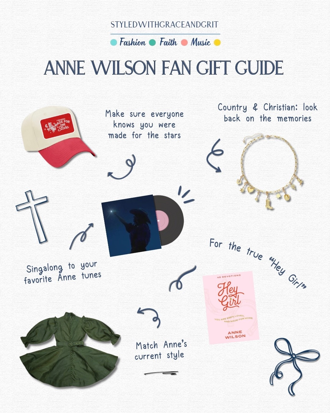 The ultimate fan-girl gift guide: Part 4: Anne Wilson

#LTKHoliday #LTKCyberWeek #LTKGiftGuide