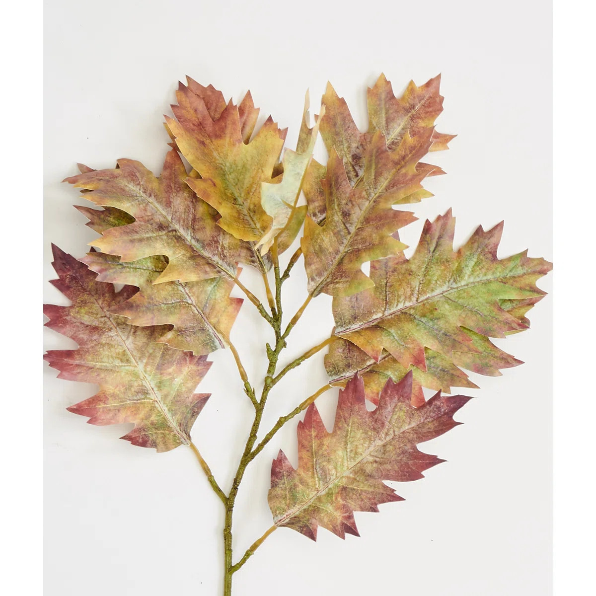 29" Artificial Fall Oak Leaves Spray (Set of 3) | Wayfair North America