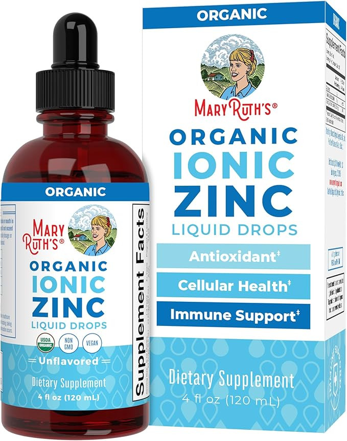 MaryRuth Organics Zinc Supplements for Immune Support, Ionic Zinc for Kids & Adults, Liquid Zinc ... | Amazon (US)