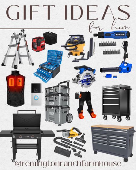 #ad Lowe’s Gift Ideas for Him - Gifts for men @loweshomeimprovement
#Lowespartner