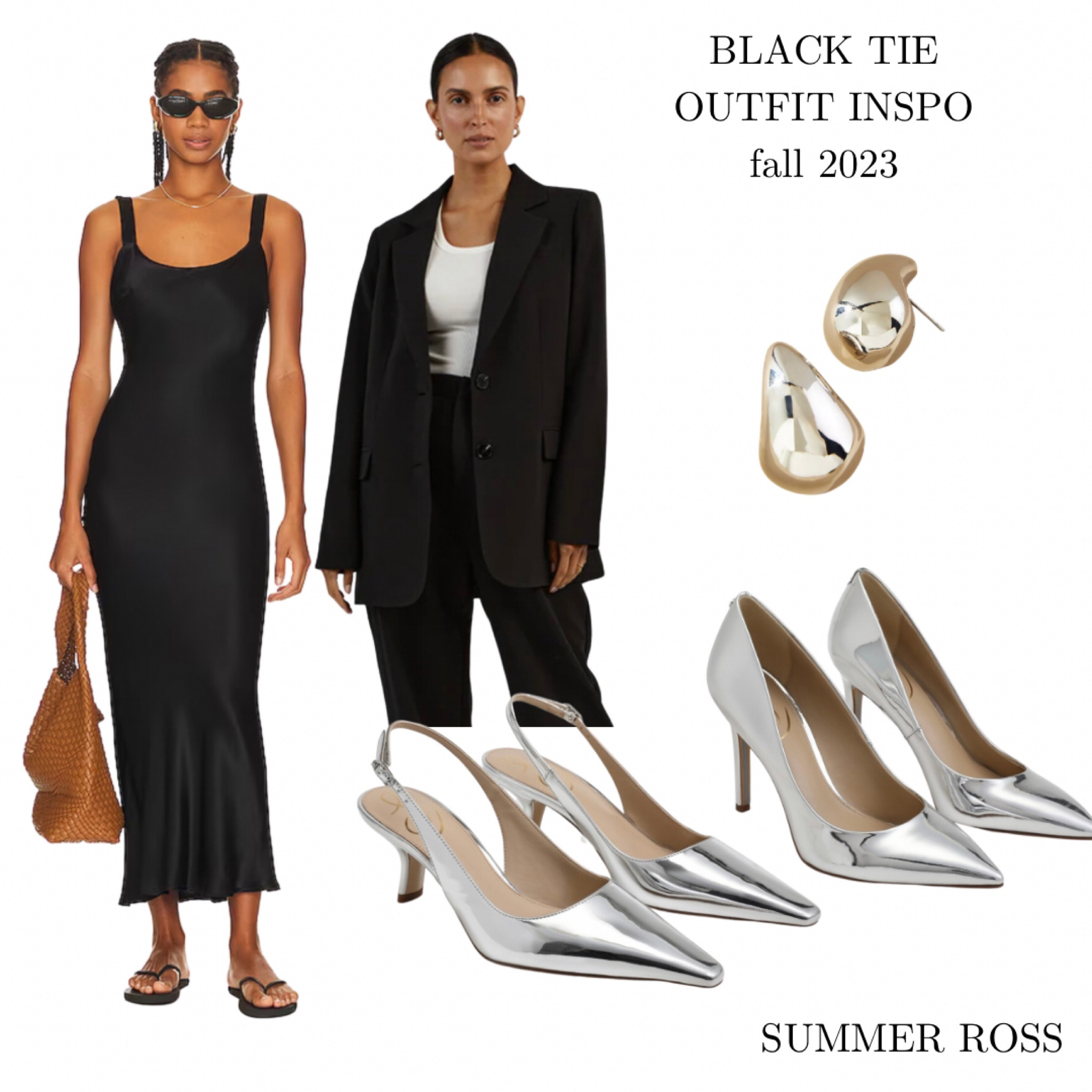 Fall black tie outfit inspo ✨☁️ sometimes simple is better 