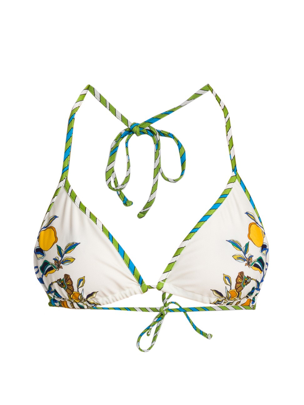Women's Bikini Top - Borboni Bianco - Size XS - Borboni Bianco - Size XS | Saks Fifth Avenue