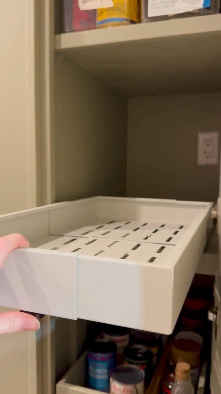 Don’t let deep cabinet space go to waste! These adhesive drawers allow maximum space efficiency while keeping things contained. Christina uses in her current home!

#LTKHome