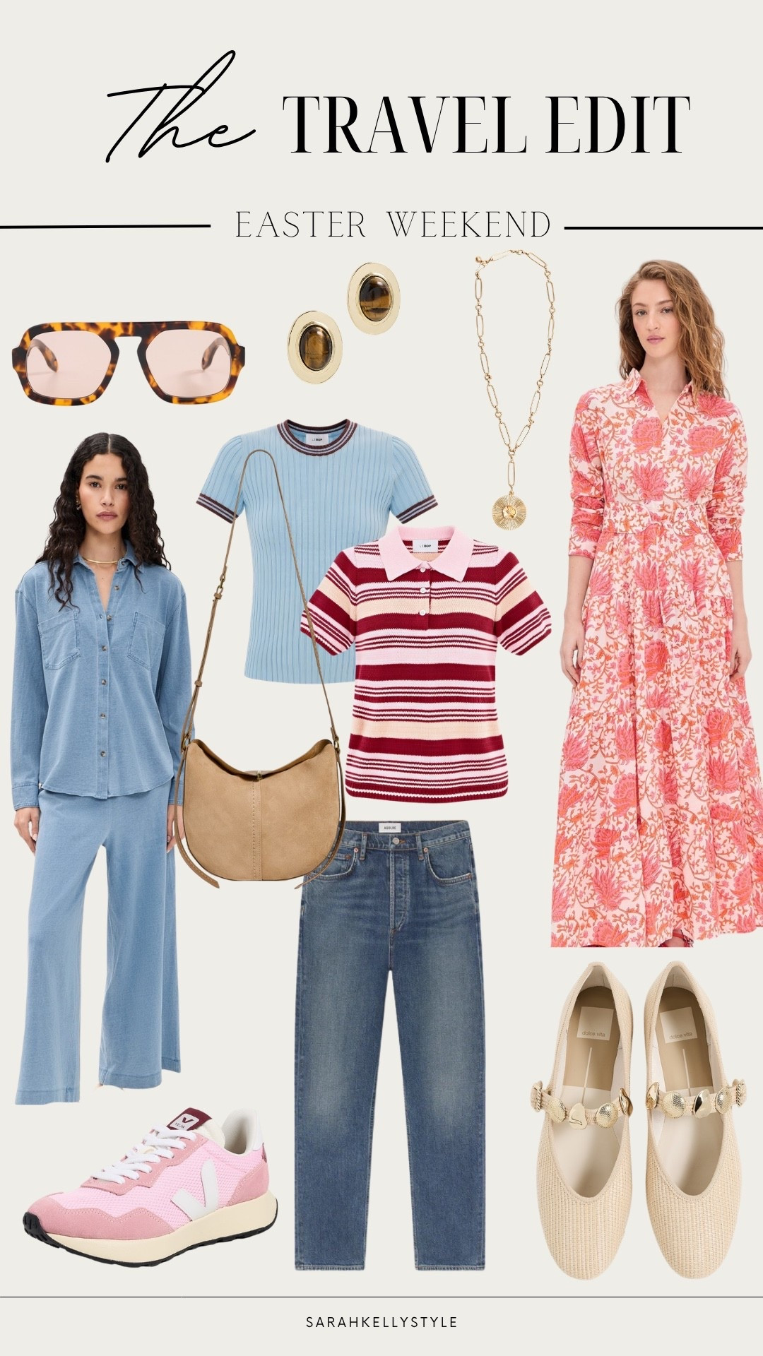 Your Easter weekend (or any spring getaway) lookbook! All pieces are from Shopbop with has 2 day shipping - perfect for last minute weekend shopping!
These items are on sale with code SPRING20

#LTKSeasonal #LTKSaleAlert #LTKootd