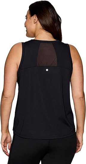 RBX Active Women's Workout Top with Breathable Mesh Panels, Quick Drying Gym Running Tank Top wit... | Amazon (US)