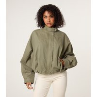 Women's Khaki Bomber Jacket Blue Vanilla New Look | New Look (UK)