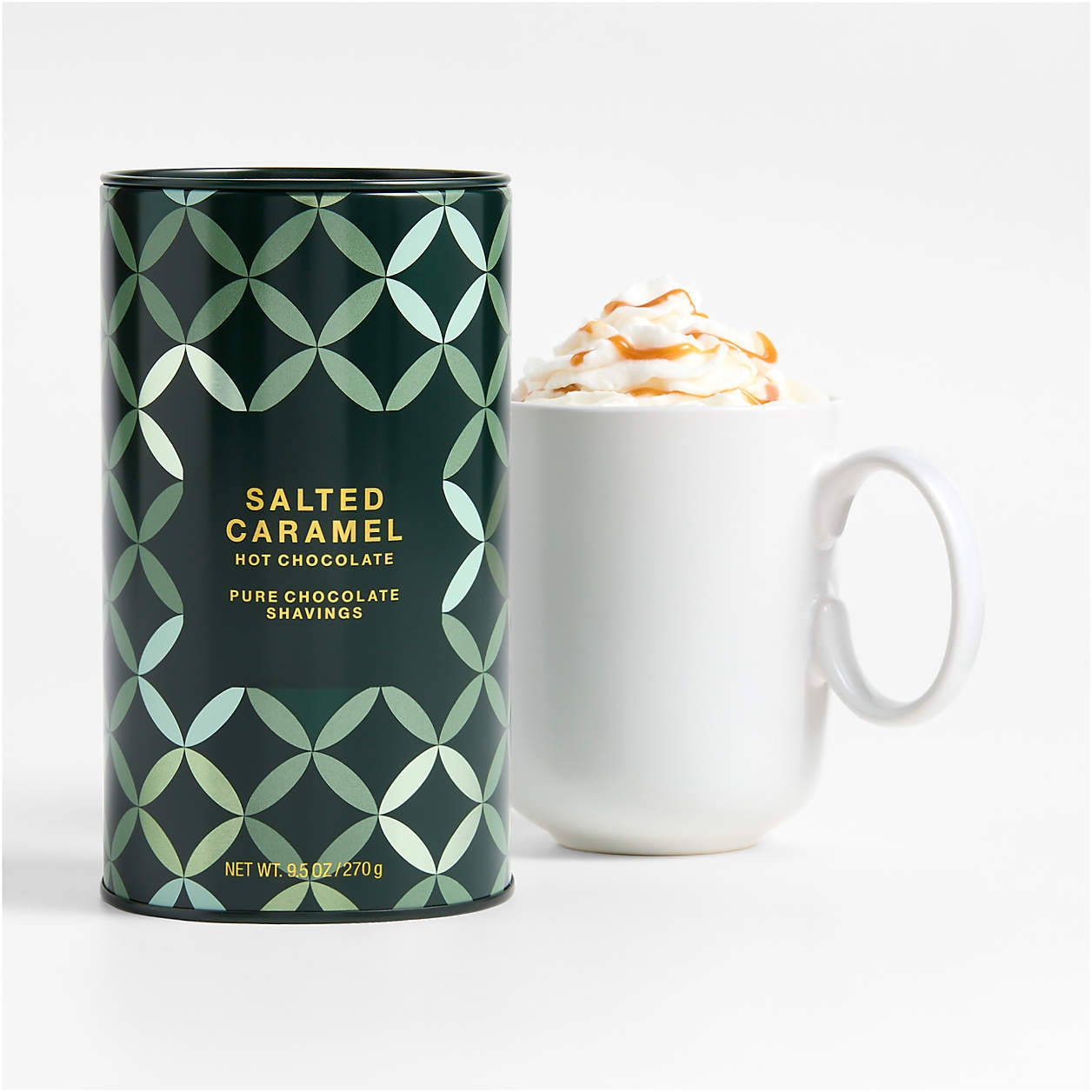 Salted Caramel Hot Chocolate Mix + Reviews | Crate & Barrel | Crate & Barrel
