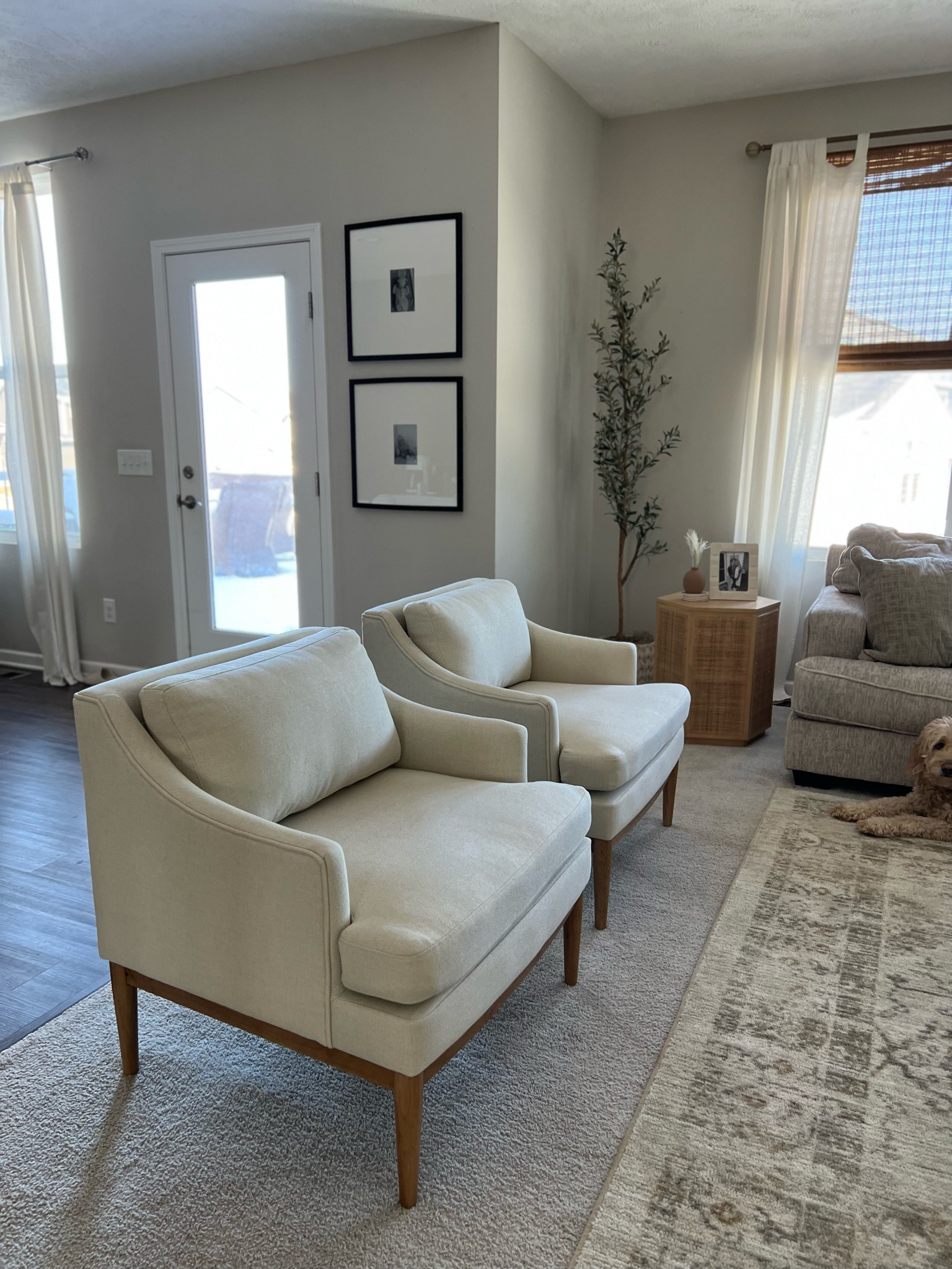 OBSESSED with our new chairs 

#LTKFind #LTKfamily #LTKhome