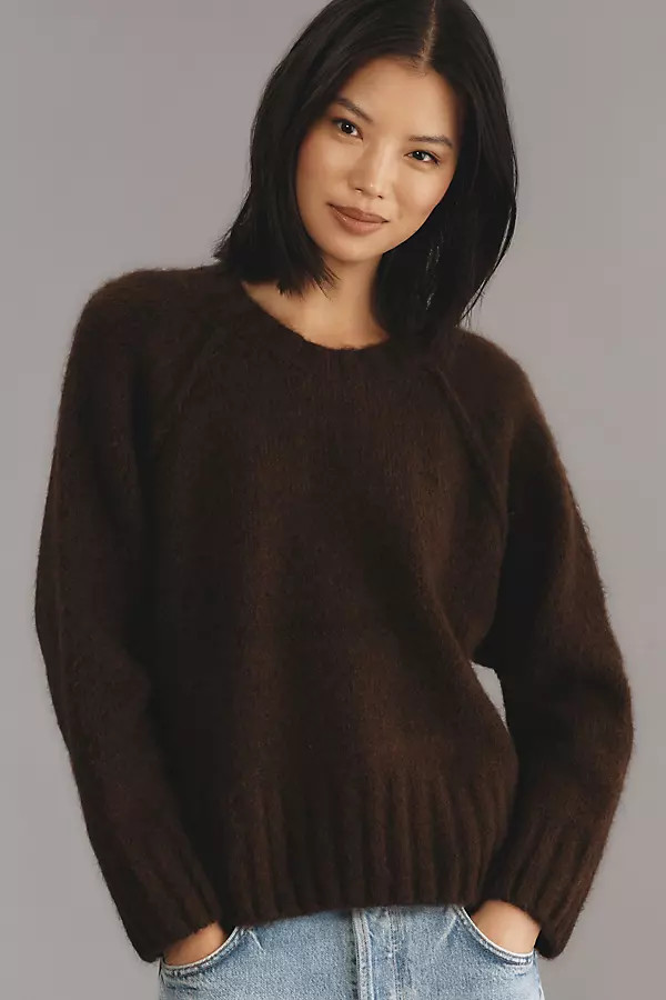 The Cline Chunky Crew-Neck Sweater | Anthropologie (US)