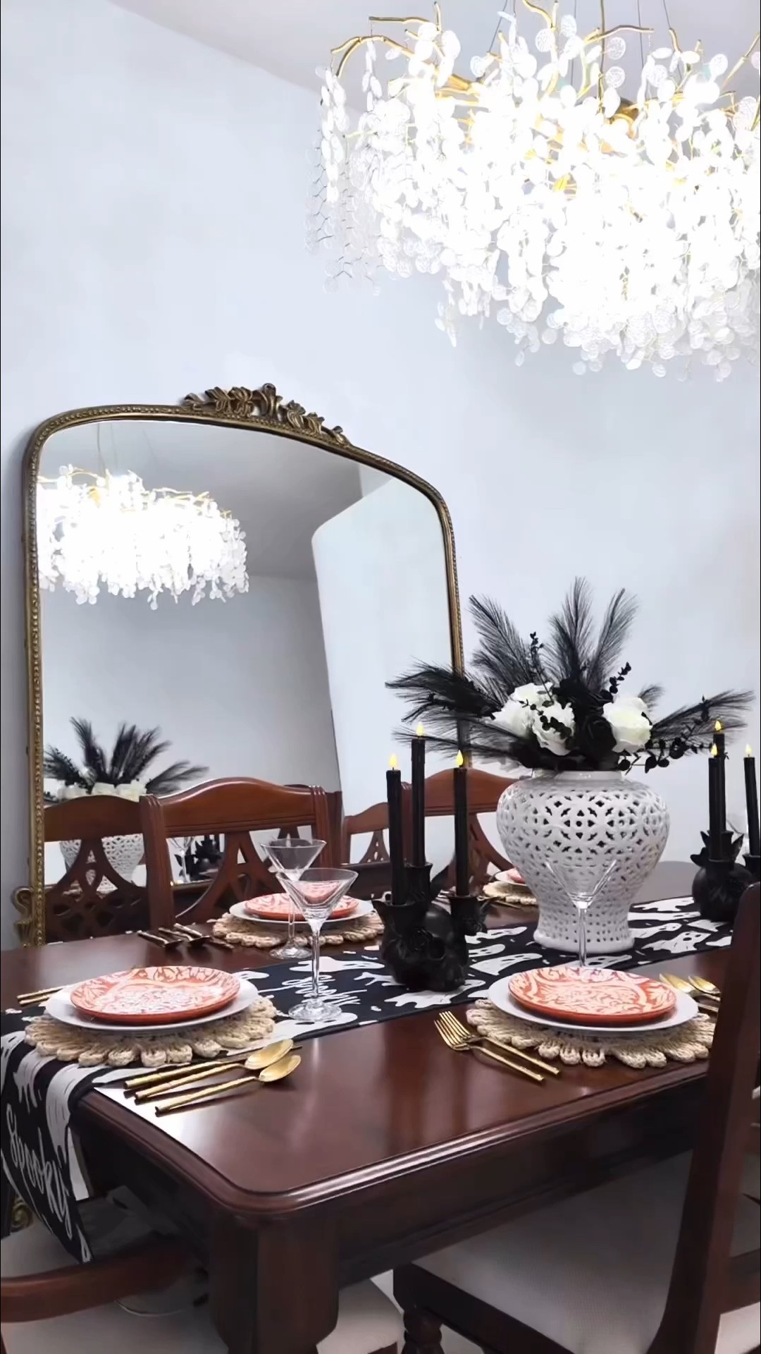 🎃Starting to pull my fall and Halloween home decor and update my table with these festive plates and table runner.

💀How cute are these skull candle holders and ghost table runner! Love. They are so awesome! 

🍽️ I’m using my old Pottery Barn appetizer plates but linked similar plates.


#LTKSeasonal #LTKParties #LTKStyleTip #LTKFamily #LTKFindsUnder100 #LTKOver40 #LTKHome #LTKU #LTKSaleAlert #LTKFindsUnder50