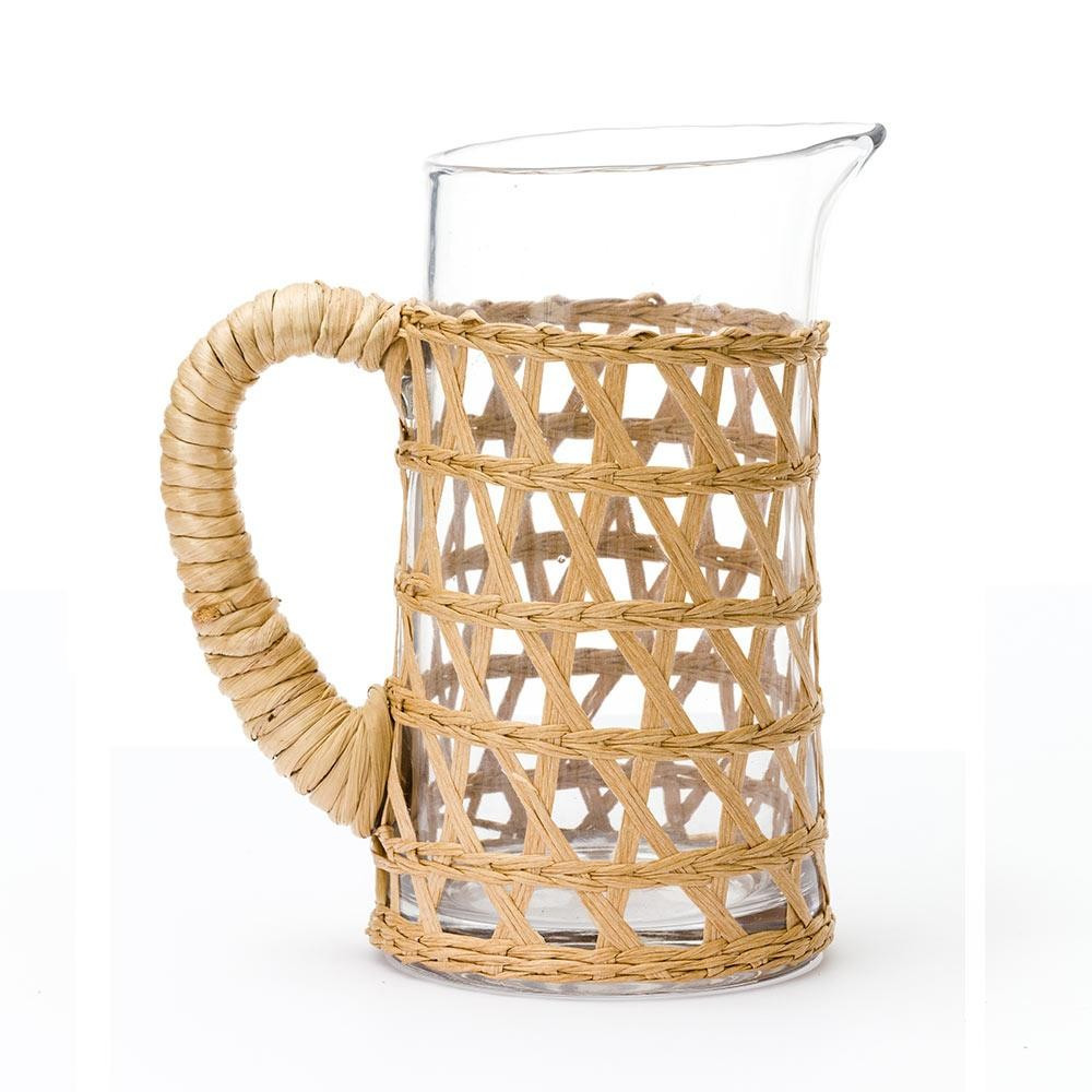 Island Wrapped Pitcher Natural | Amanda Lindroth