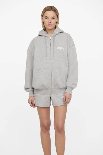 Zane Hoodie - Heather Grey | Anine Bing