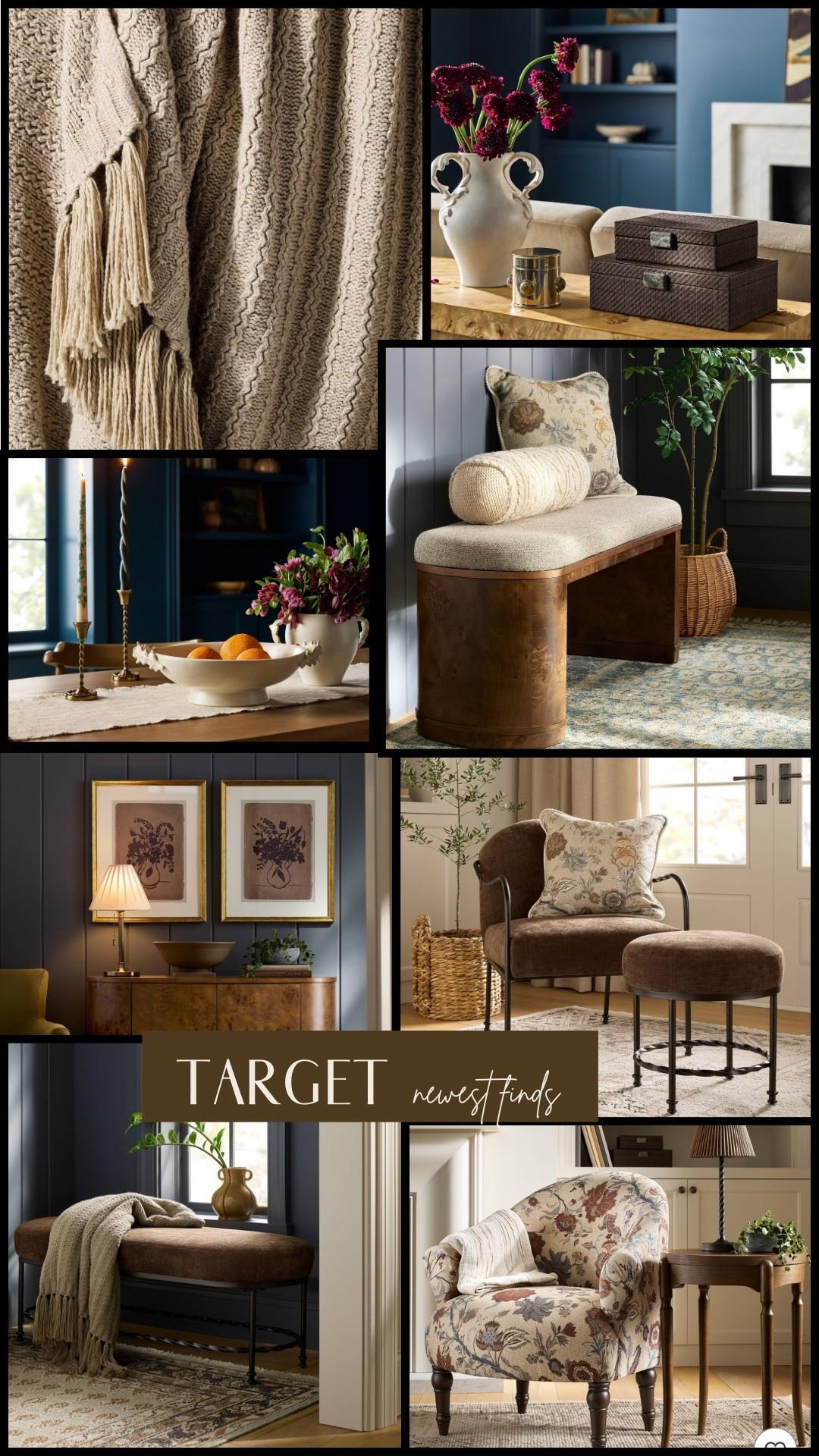 Latest arrivals at Target! Threshold- Studio McGee. Love the colors and styles

#LTKHome