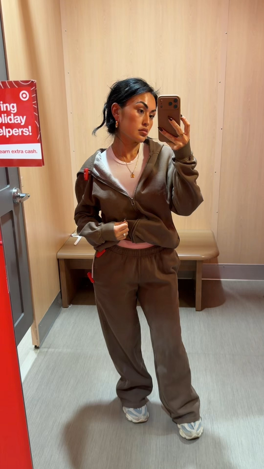 Girlies, run don’t walk! Your local @target has the most beautiful sweats right now! Oversized zip hoodie with tailored waist for the sound but snatched look, & short girl friendly wide leg oversized sweat pants? Yes please! #Target ate all the way down with these! 

Wearing an XS in the jacket and a XS in the pants (but sized up to a small for the pants when purchasing because I like a lower rise on the sweatpants)
#sweatset #loungewear #athleisure #fyp 

#LTKActive #LTKPetite #LTKdayinmylife