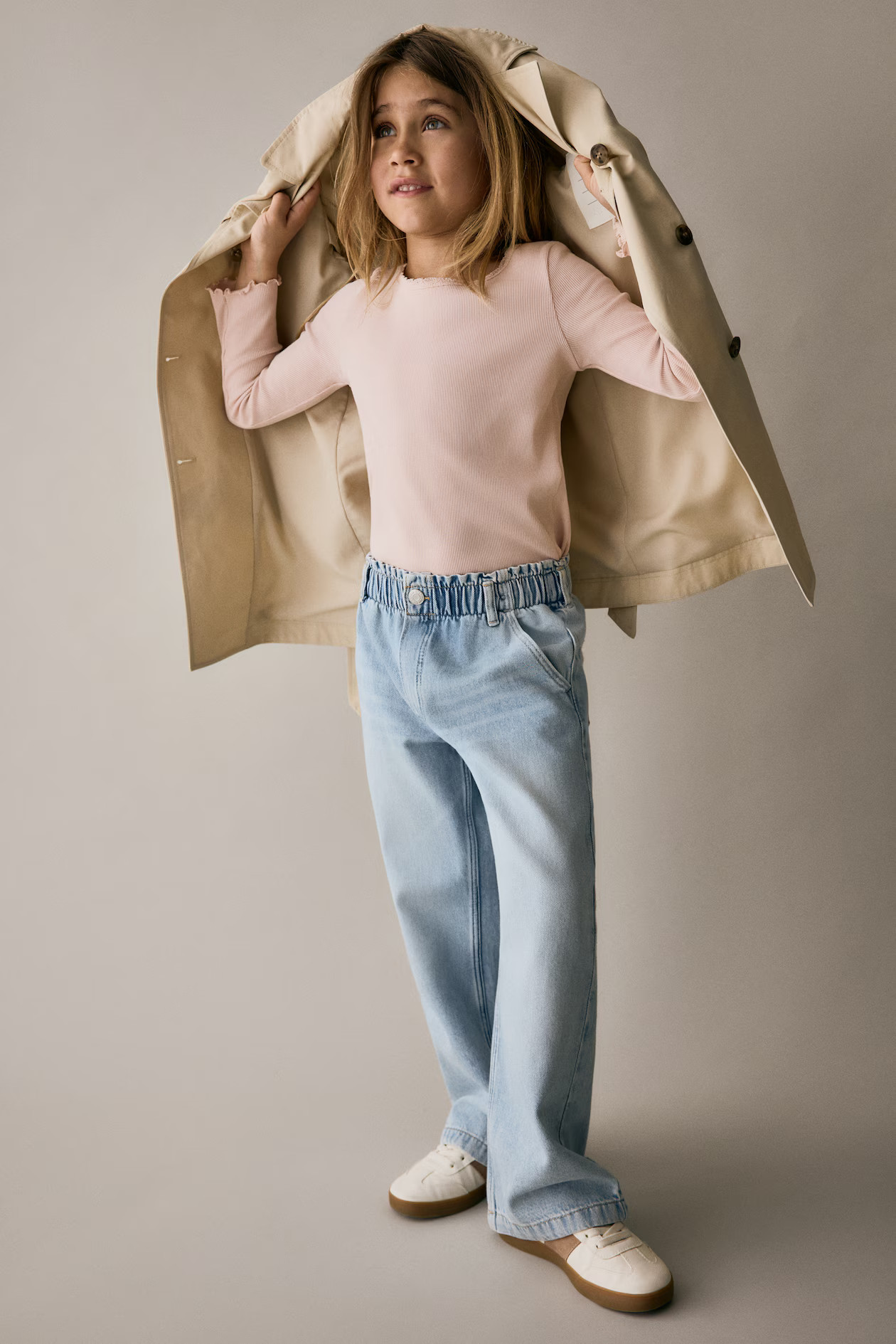 Wide Leg Paper-bag Jeans | H&M (US + CA)