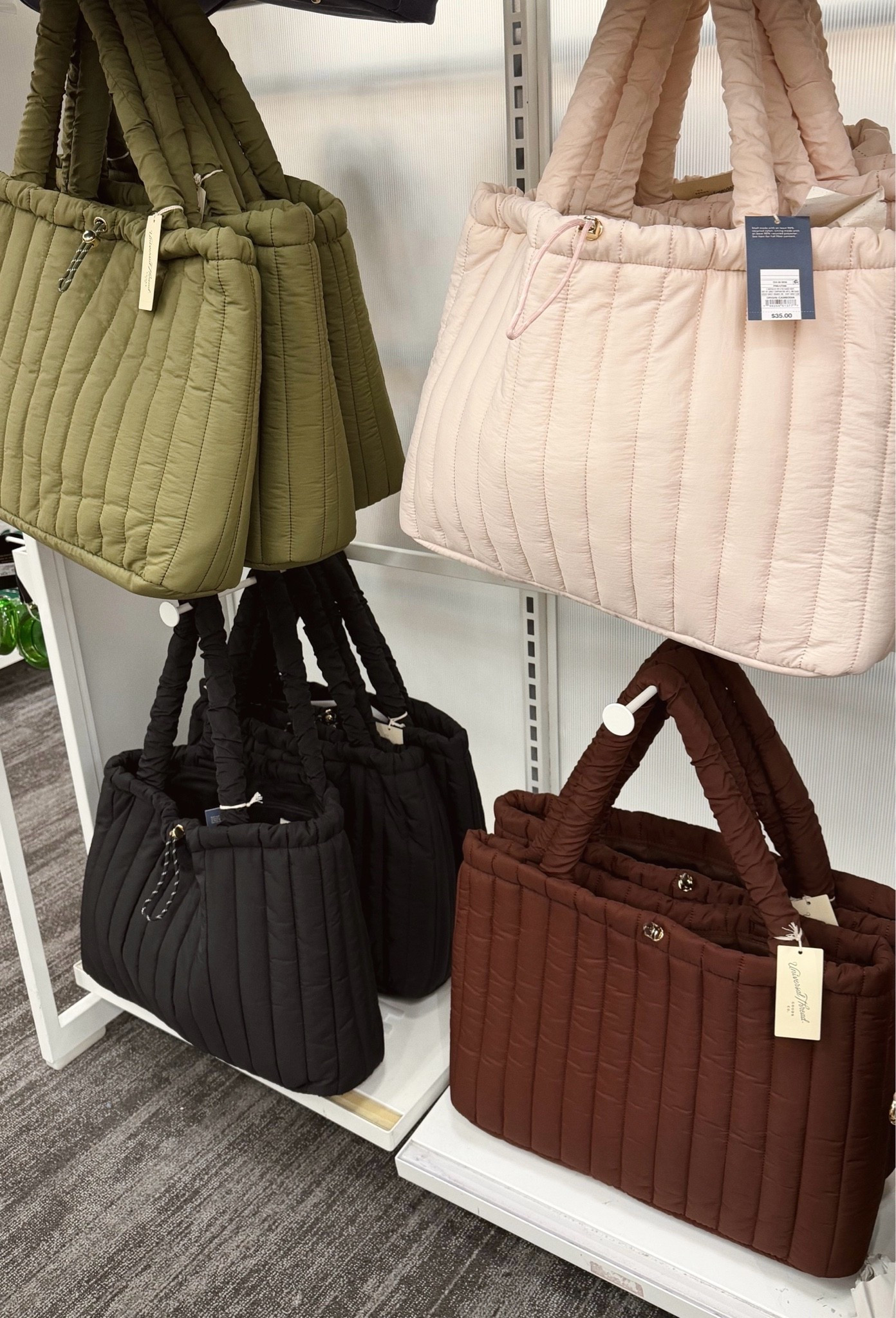 These drawstring tote bags? SO CUTE! They make a great weekender bag / dance bag / gym bag / work bag / errands tote / etc!

#target #targetfind #totebag #tote #lookforless #weekenderbag

#LTKSeasonal #LTKdayinmylife #LTKU
