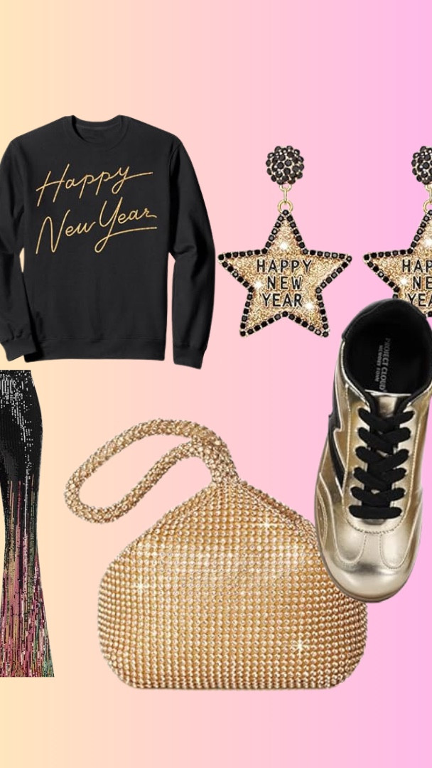 New Year’s Eve but make it glitter ✨ Gold, bold, and ringing in the new year feeling confident and shiny. 🥂

#LTKHoliday #LTKMidsize #LTKFindsUnder50