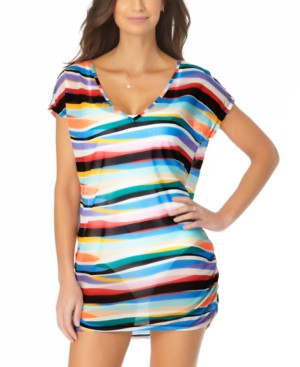 Anne Cole Mesh Tunic Cover-Up Women's Swimsuit | Macys (US)