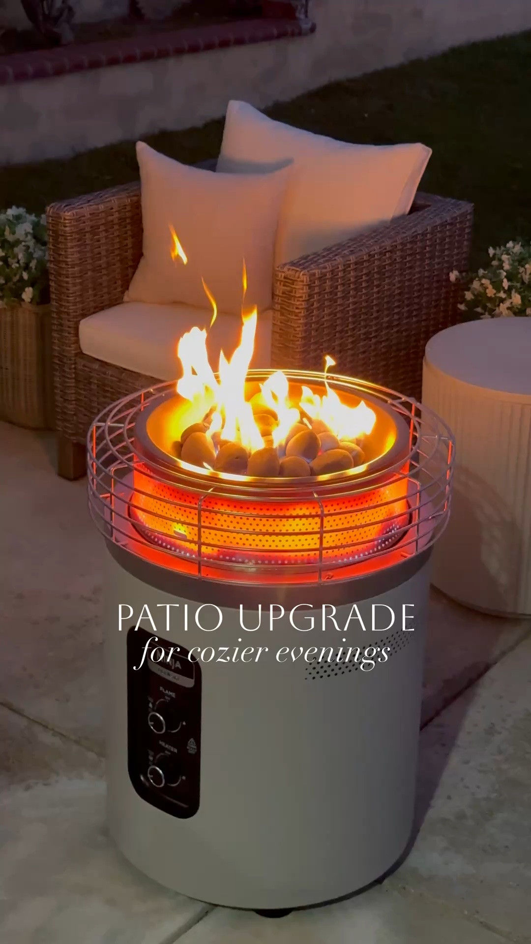 One of our favorite patio upgrades this year 🔥 It’s available in 8 different colors! 

Shark Ninja, Ninja Fireside 360 , fire pit, patio heater, patio season , patio find

#LTKSeasonal #LTKHome