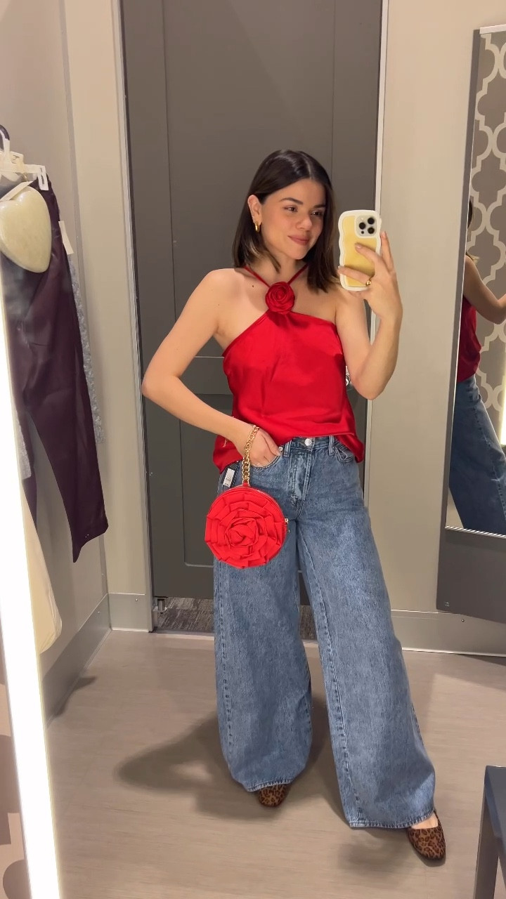 Rosettes for Christmas 🌹🎄 holiday party Target outfit 

#LTKFindsUnder50 #LTKSeasonal #LTKHoliday