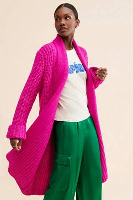 Ciebon Karine Oversized Knit Cardigan Secondhand | Anthropologie (US)