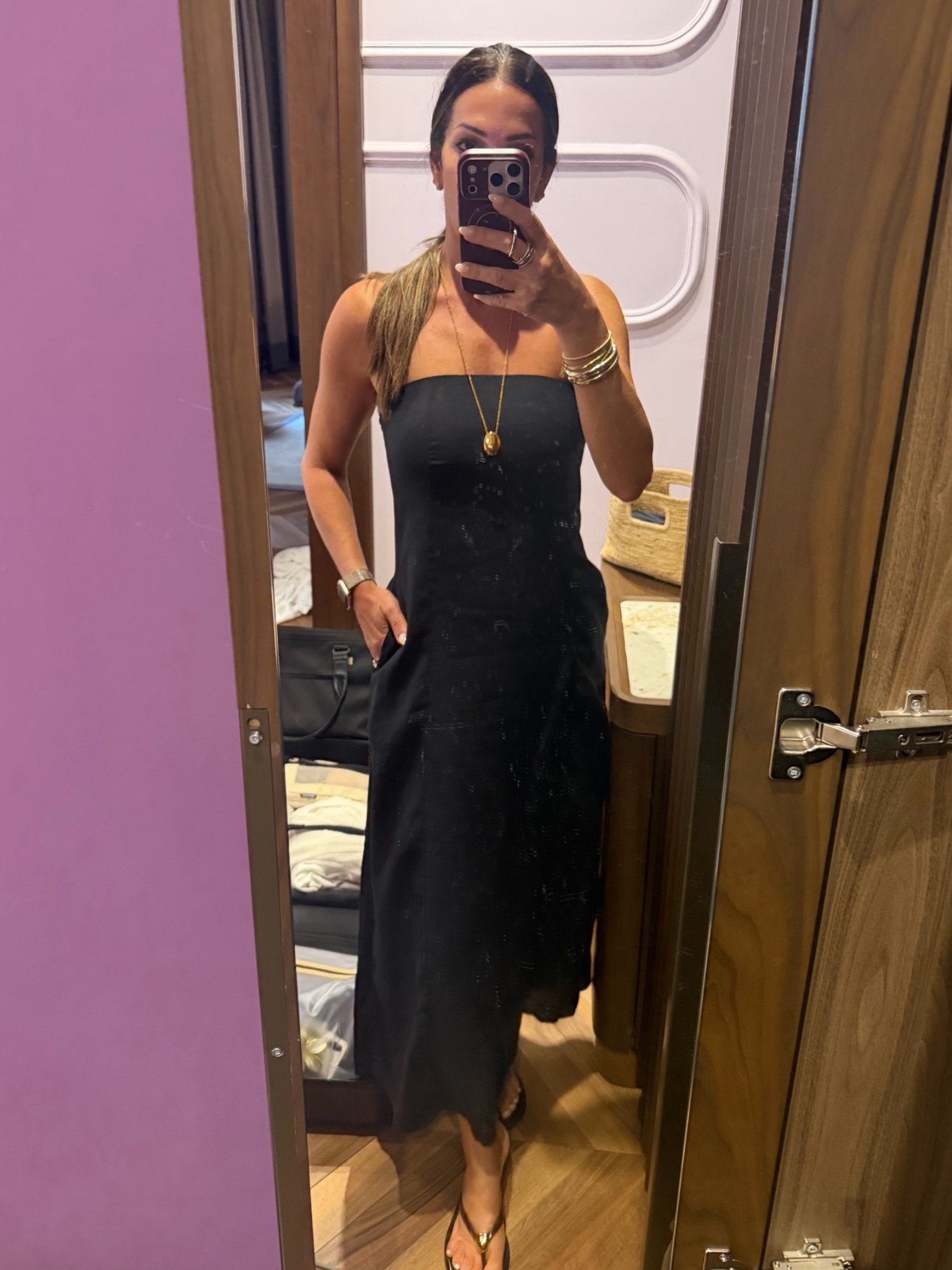 Black strapless linen dress, night out in Rome, summer vacation, what to wear in Europe

#LTKootd #LTKTravel #LTKOver40