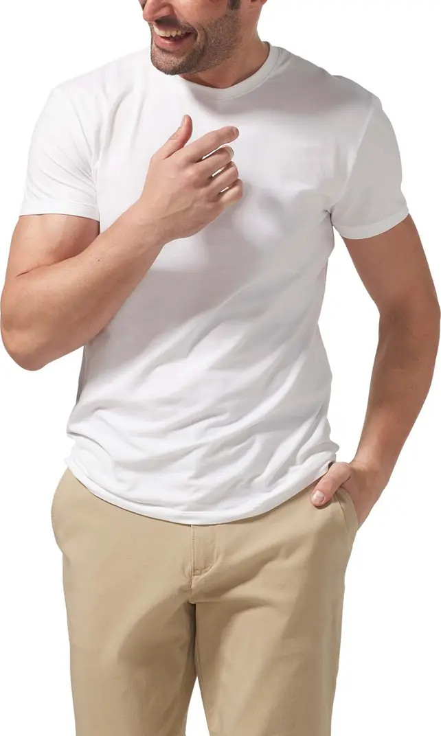 Tommy John 2-Pack Modern Fit Cool Stretch Cotton Crewneck Undershirts | Nordstrom | Nordstrom