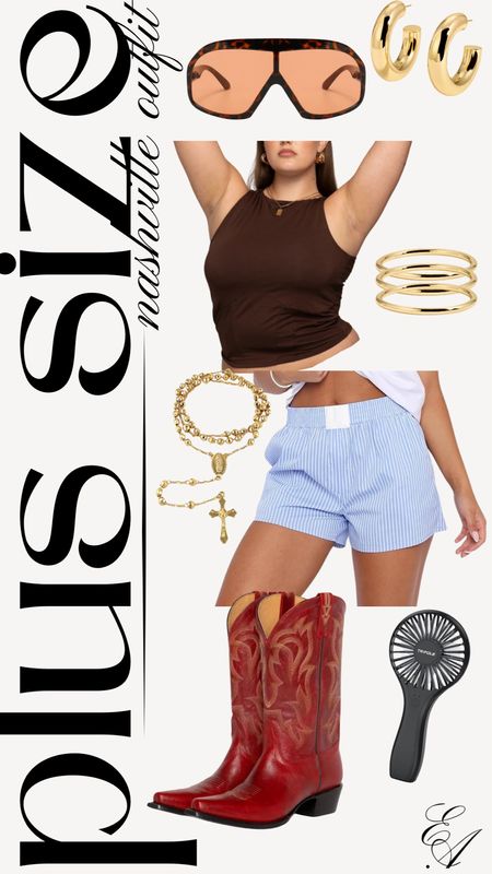 NASHVILLE OUTFIT INSPO 🤠🪩🍸🐄

Nashville outfit, boxer outfit, country concert outfit, cowboy boots, summer outfit, spring outfit, western outfit 

#LTKplussize #LTKSeasonal #LTKstyletip