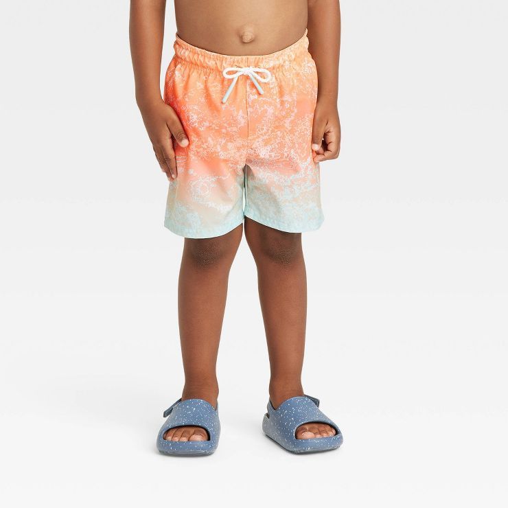 Toddler Boys' Ombre Printed Swim Shorts - Cat & Jack™ | Target