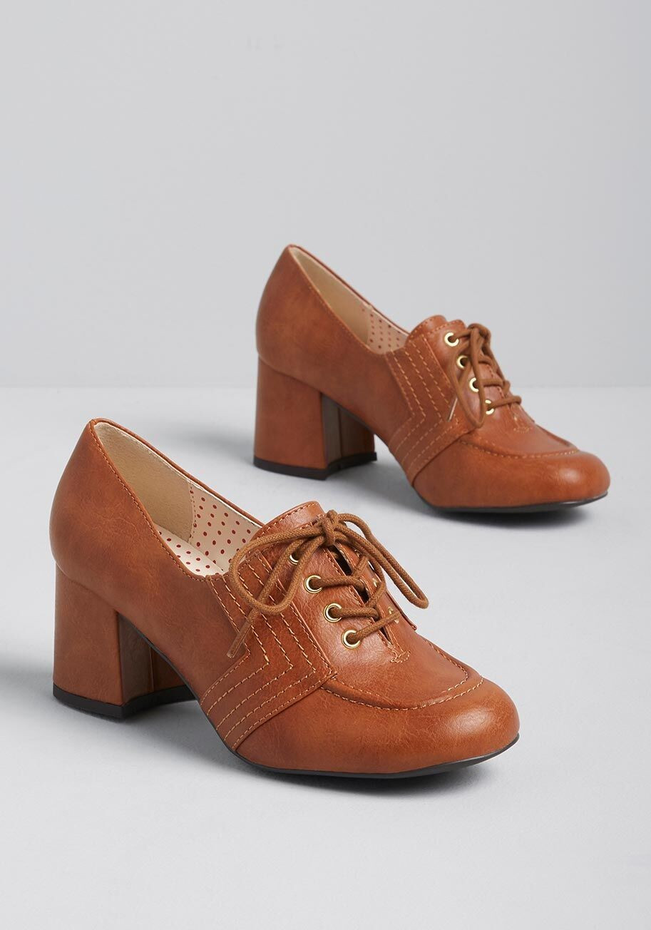 The Right Aptitude Oxford Heel | Modcloth