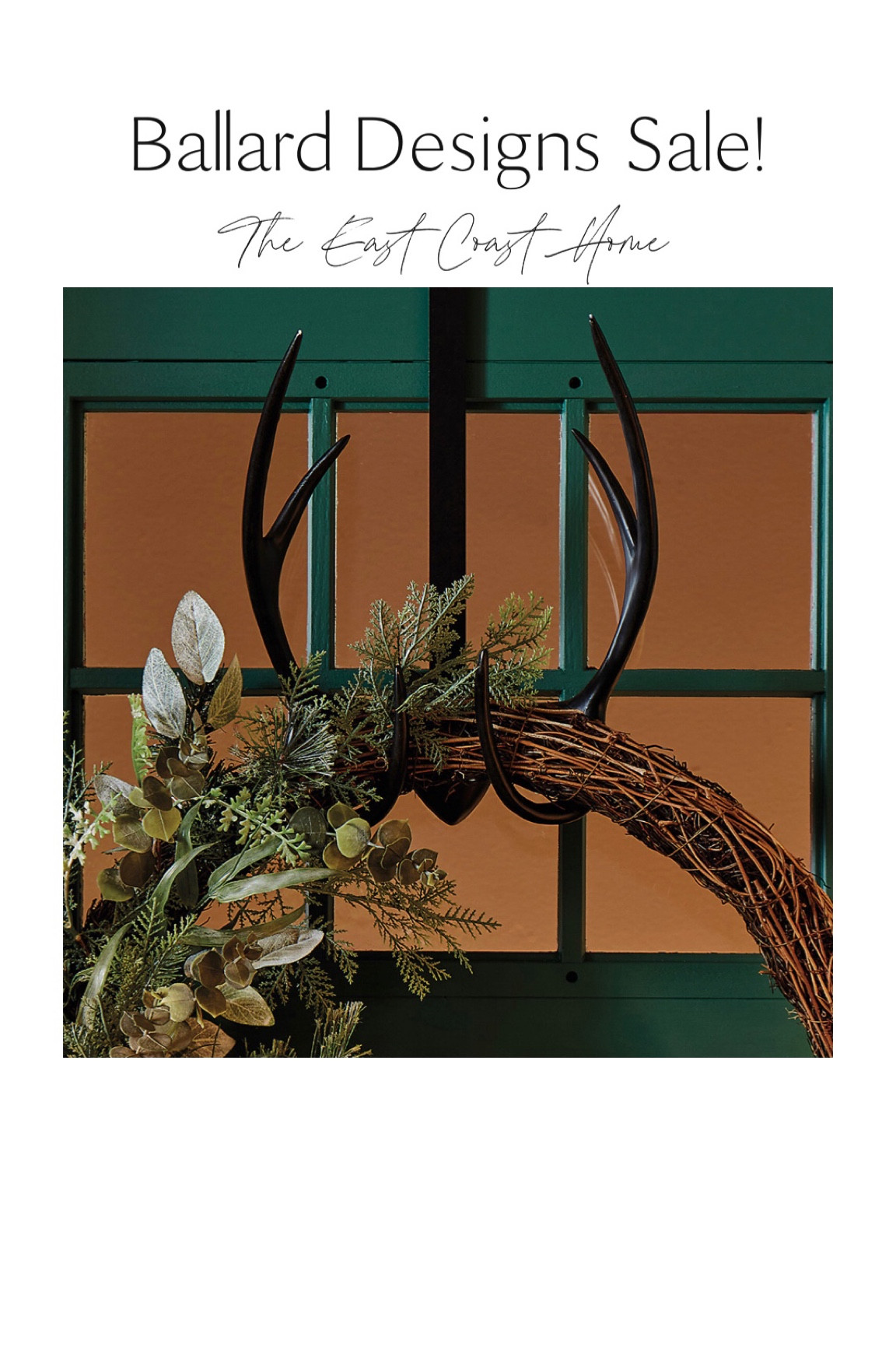 Antler Wreath Holder 

#LTKsalealert #LTKhome