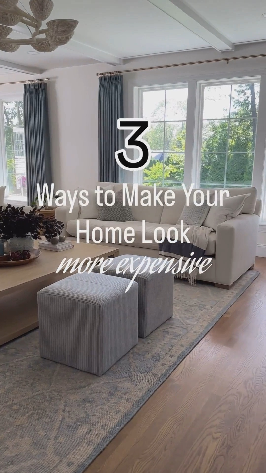 My top 3 tips for making your home look more expensive but without spending a lot!

#LTKHome #LTKFindsUnder100