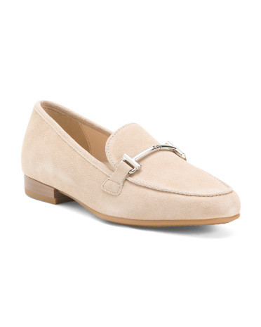 Made In Portugal Suede Kelowna Comfort Loafers | Marshalls