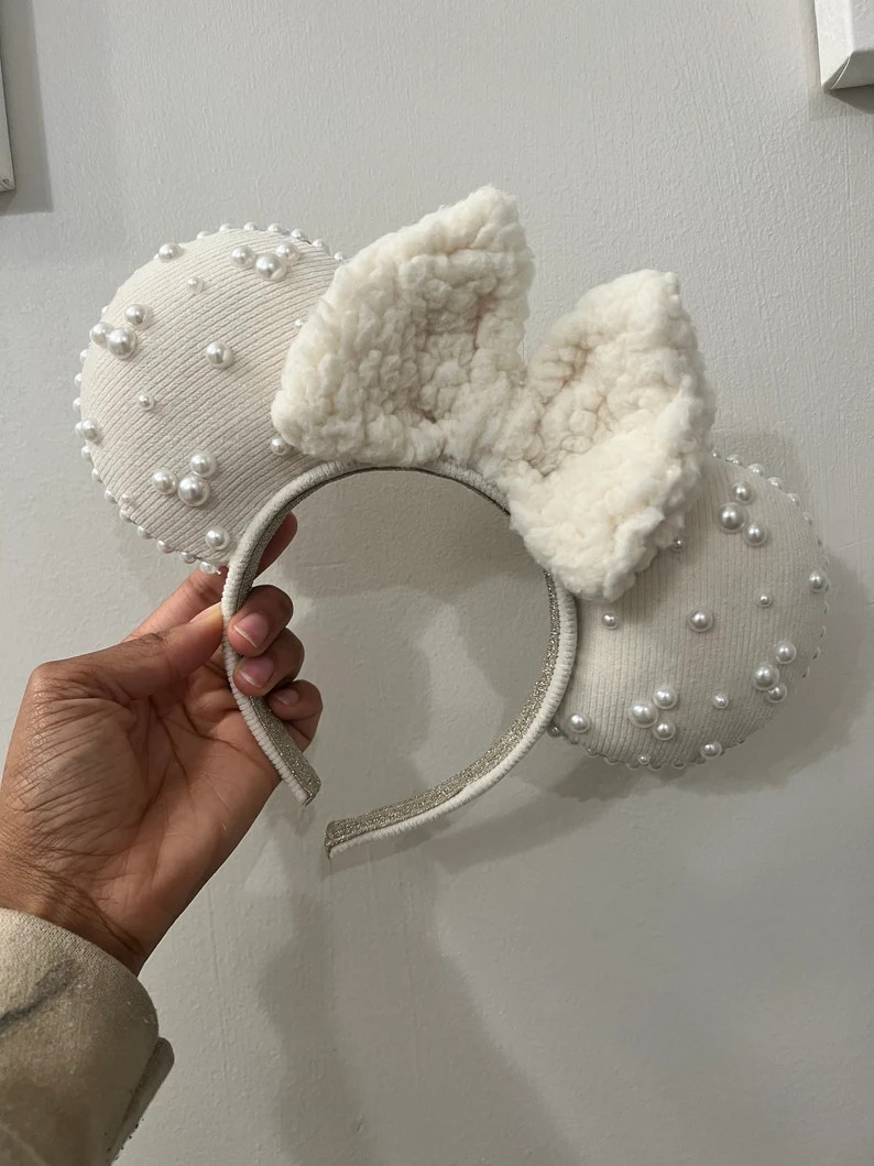 Winter Wonderland Minnie Ears - Etsy | Etsy (US)