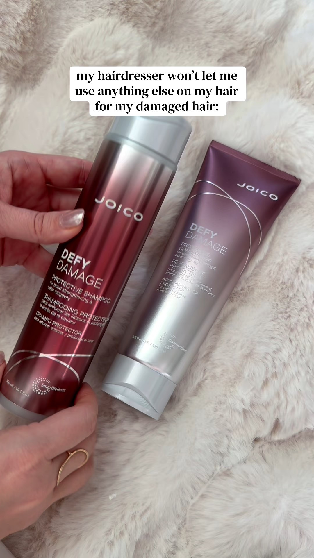 If your hair has been through heat styling, coloring, and “I’ll just bleach it one more time” moments… this duo is your reset button 💆‍♀️✨ The Joico Defy Damage Shampoo and Conditioner helps strengthen and protect so your hair feels softer, healthier, and way less stressed.

#LTKootd #LTKgrwm #LTKdayinmylife