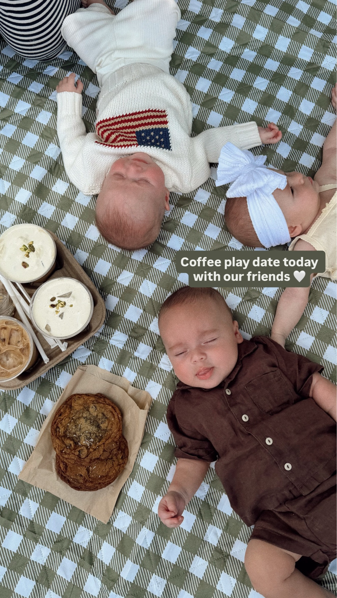 Our picnic blanket and Oakes little outfit🤎

#LTKootd #LTKBaby