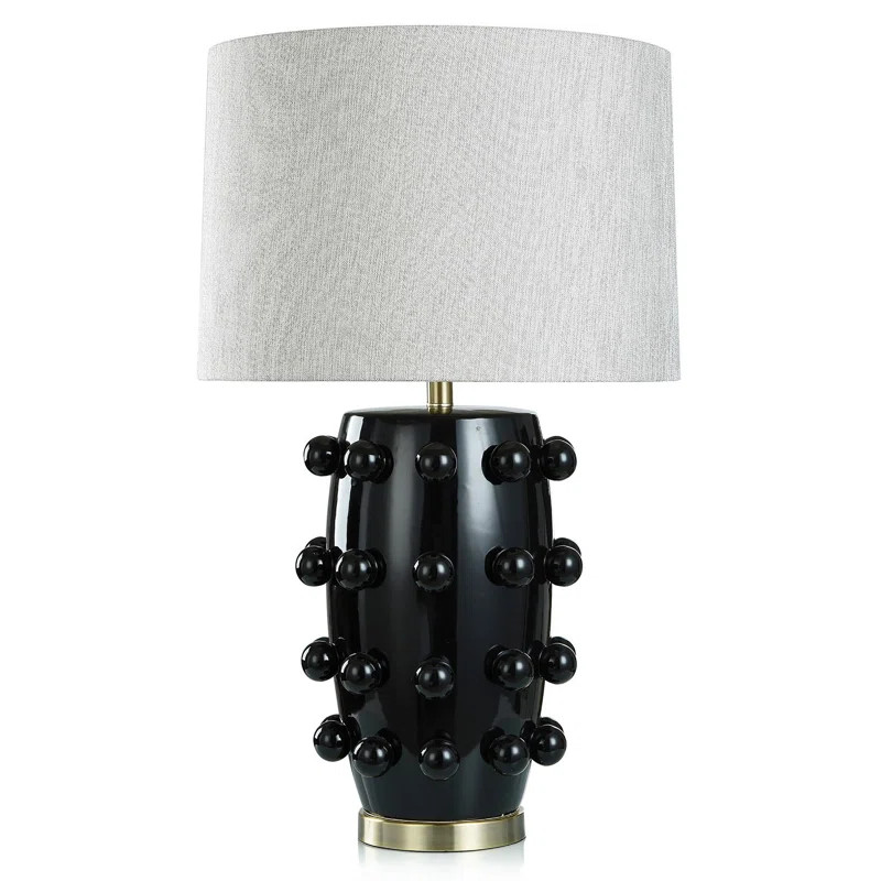 Mercury Row® Uriah 30.5" Black/Brass Table Lamp & Reviews | Wayfair | Wayfair North America