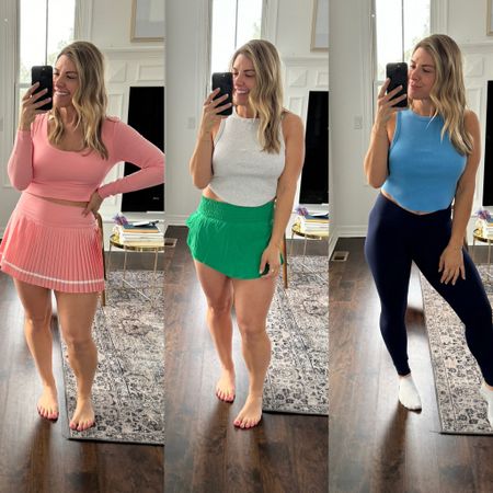 How cute are these Aerie pieces for spring?! Pleated skirts are still so in, and you just can’t beat Aerie basics for quality and price. 

Aerie, aerie workout clothes, aerie finds, pleated skirt, tennis skirt, nicki entenmann 

#LTKSeasonal #LTKfitness #LTKstyletip