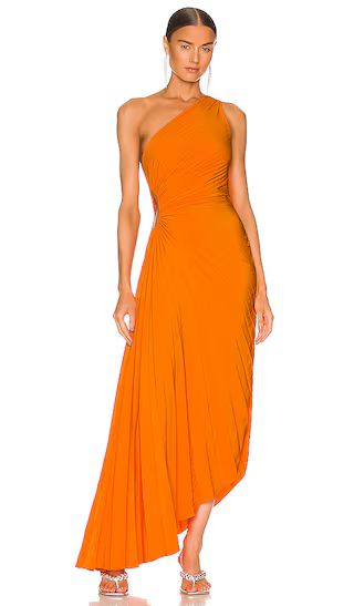 Delfina Dress in Citrus | Revolve Clothing (Global)